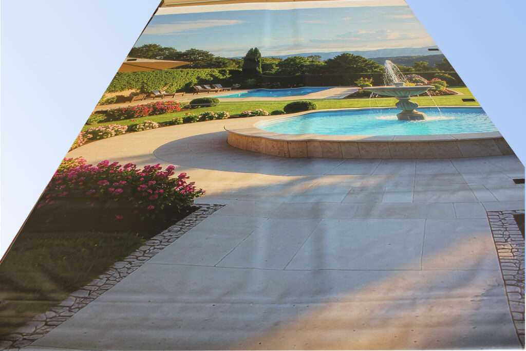 Bâche en PVC personnalisée